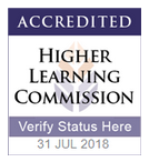 Accredited higher Learning Commission Verify Status Here