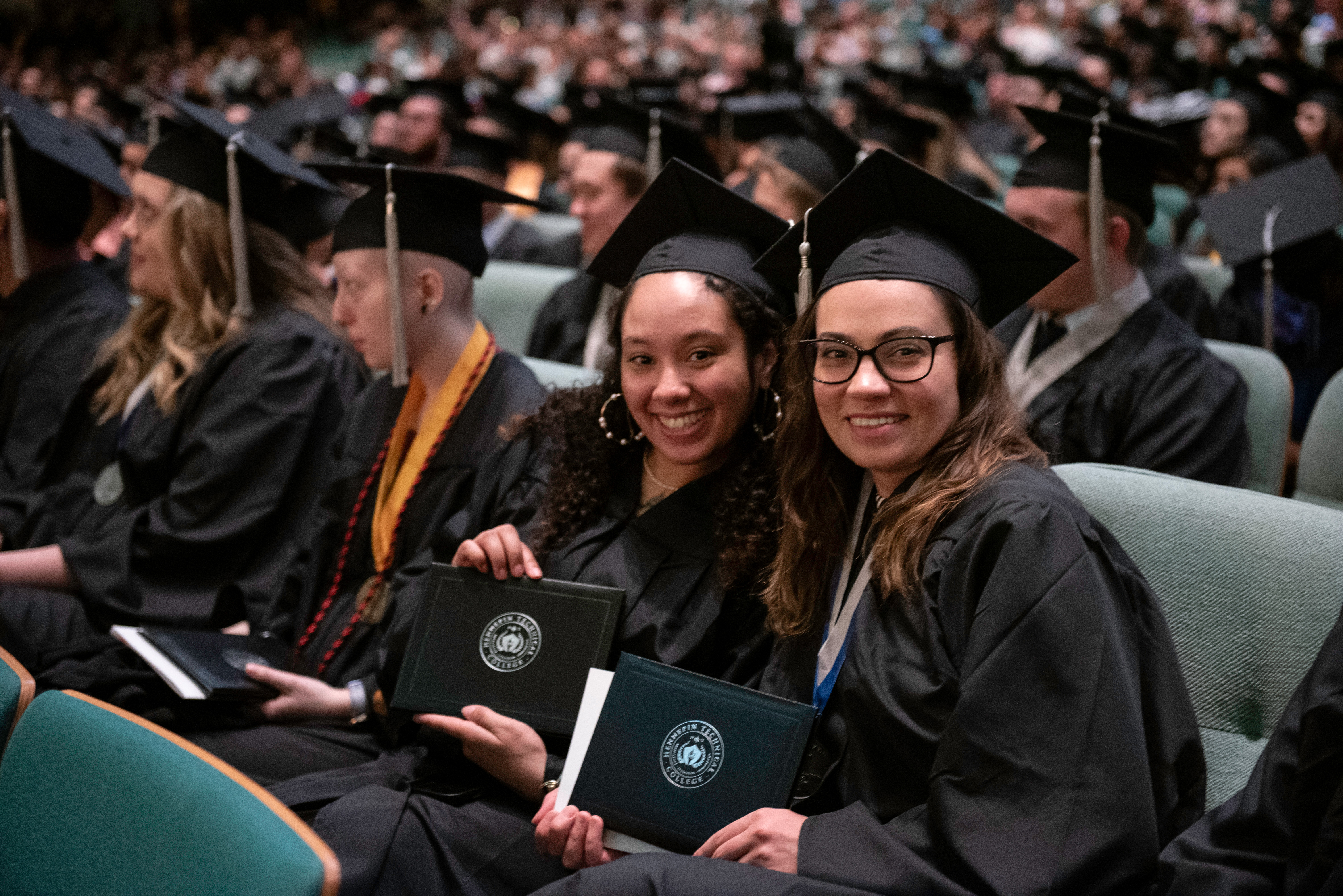 Students at graduation 2022