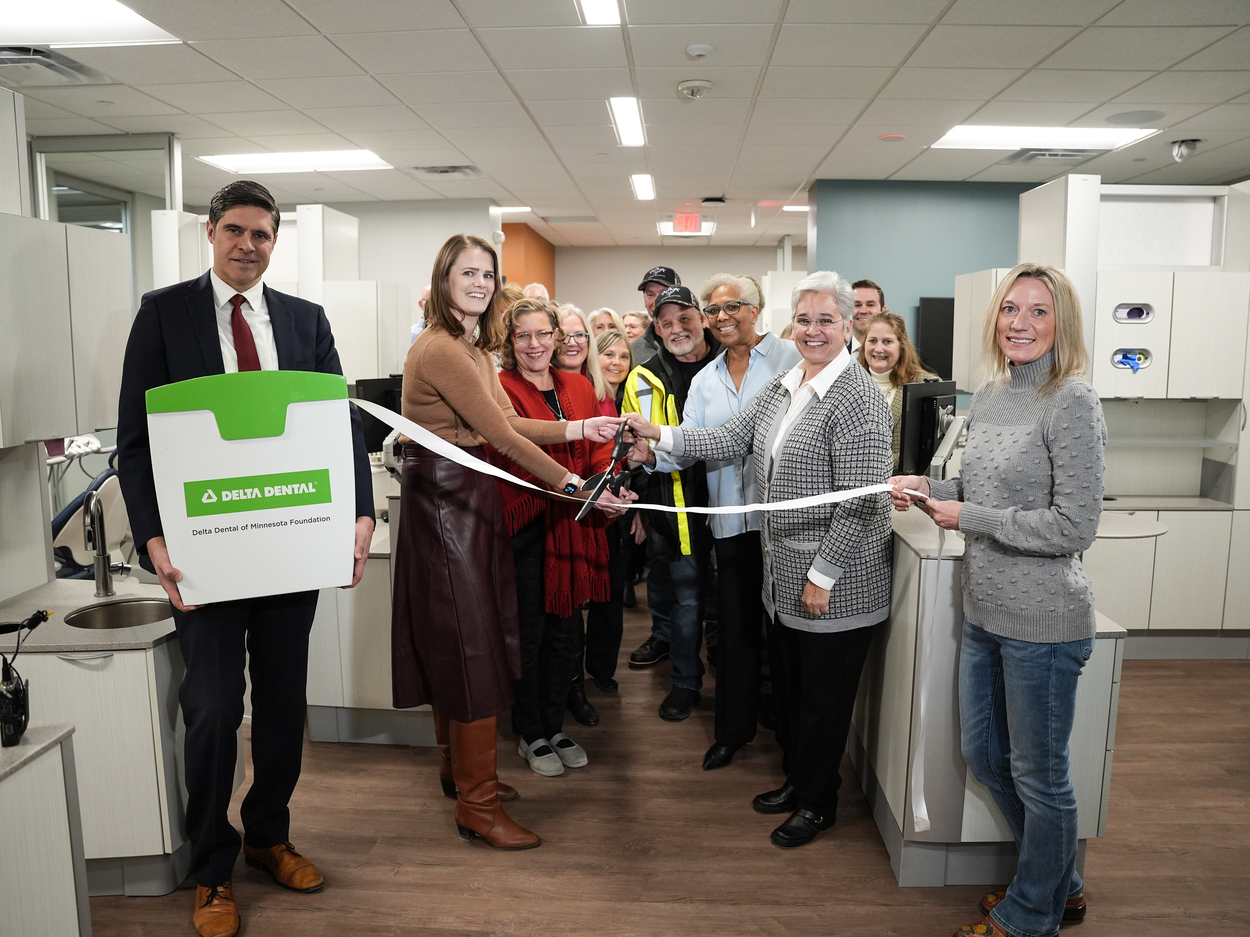 Ribbon-cutting for new learning lab